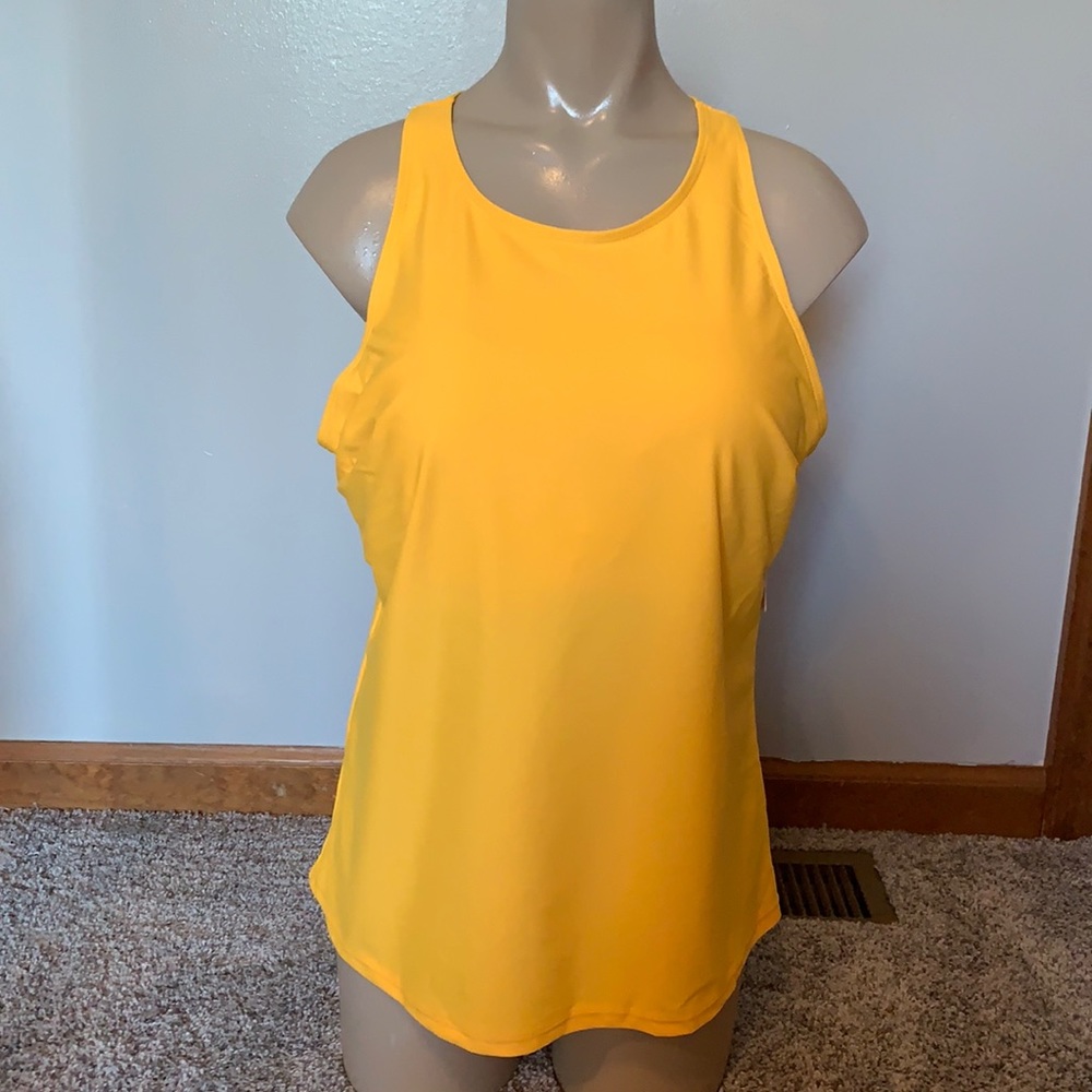Holipick High Neck Tankini Swim Top